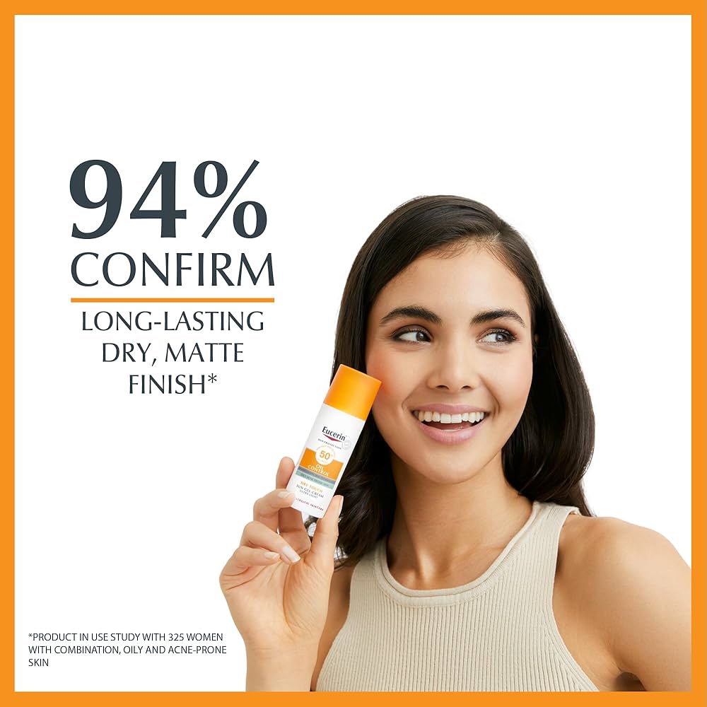 Eucerin Sun Face Oil Control Sun Gel-Cream Dry Touch SPF50+ 50ml