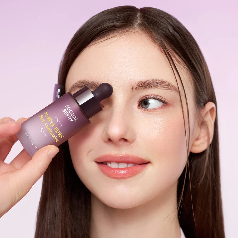 EQQUALBERRY Purple PDRN Pore Minimizing Serum 30ml | Pore Care & Hydrating Serum