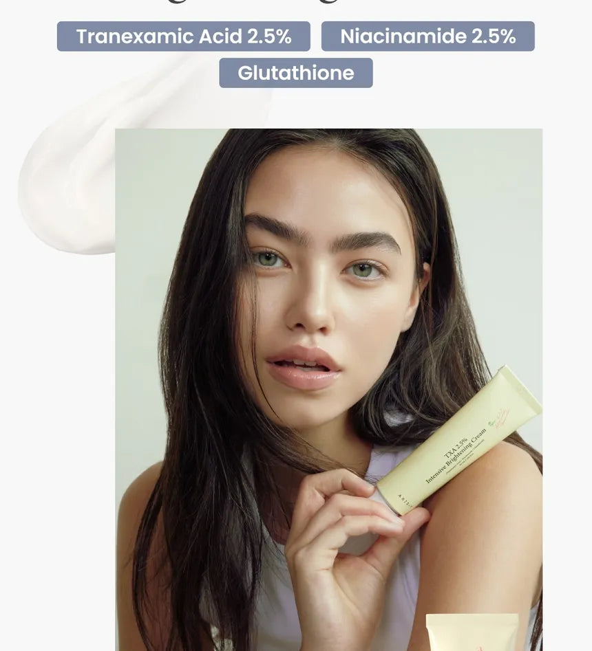 AXIS-Y TXA 2.5% Intensive Brightening Cream 50ml | Dark Spot & Uneven Skin Tone Care