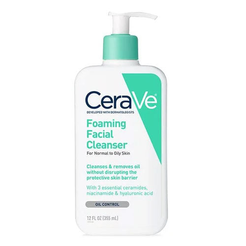 CeraVe Foaming Facial Cleanser | 236ml / 355ml / 473ml | Normal to Oily Skin