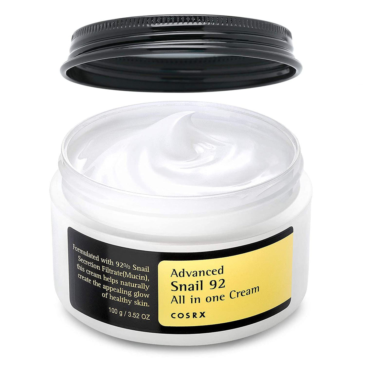 COSRX Advanced Snail 92 All In One Cream 100ml | Snail Mucin Hydrating & Repairing Moisturizer