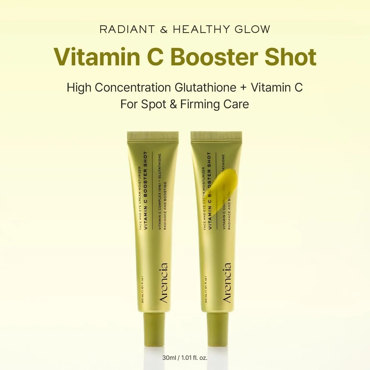 Arencia Vitamin C Booster Shot 30ml | Brightening Serum for Radiant-Looking Skin