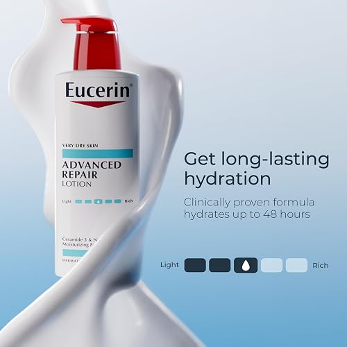 Eucerin Advanced Repair Lotion 500ml | Dry Skin Moisturizing Body Lotion