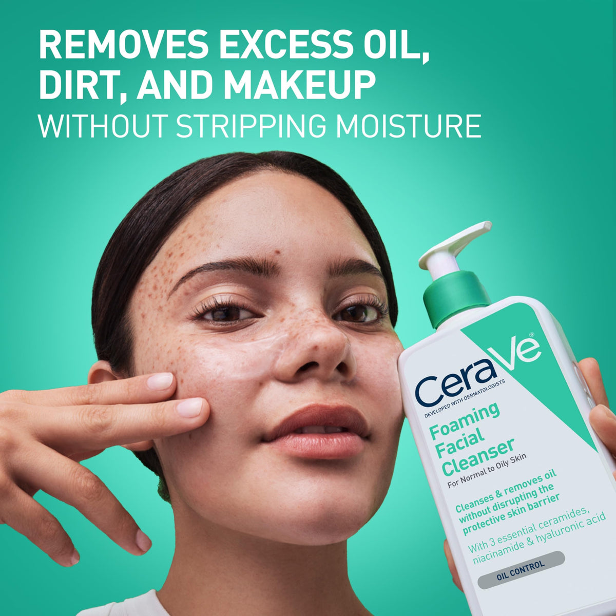 CeraVe Foaming Facial Cleanser | 236ml / 355ml / 473ml | Normal to Oily Skin