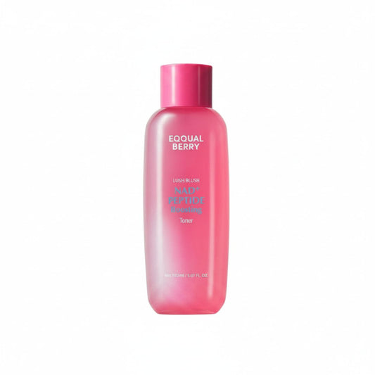 EQQUALBERRY Lush Blush NAD+ Peptide Boosting Toner 150ml | Hydrating & Firming Toner