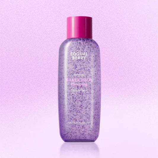 EQQUALBERRY Deep Cera Bakuchiol Plumping Capsule Toner 150ml | Hydrating & Firming Toner