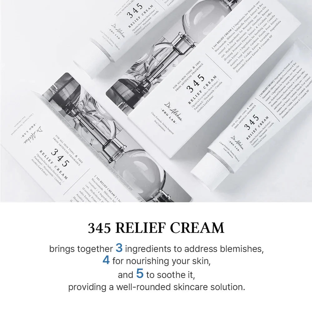 Dr. Althea 345 Relief Cream 50ml | Soothing Moisturizer for All Skin Types