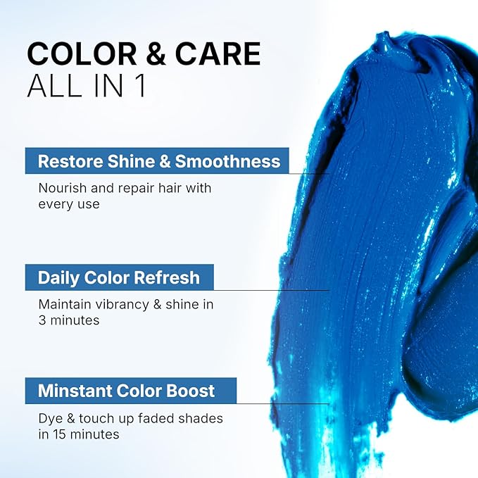 Karseell Maca Power Color Depositing Blue Hair Mask 500ml
