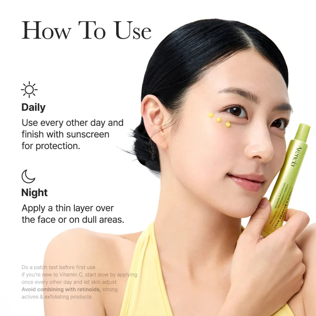 Arencia Vitamin C Booster Shot 30ml | Brightening Serum for Radiant-Looking Skin