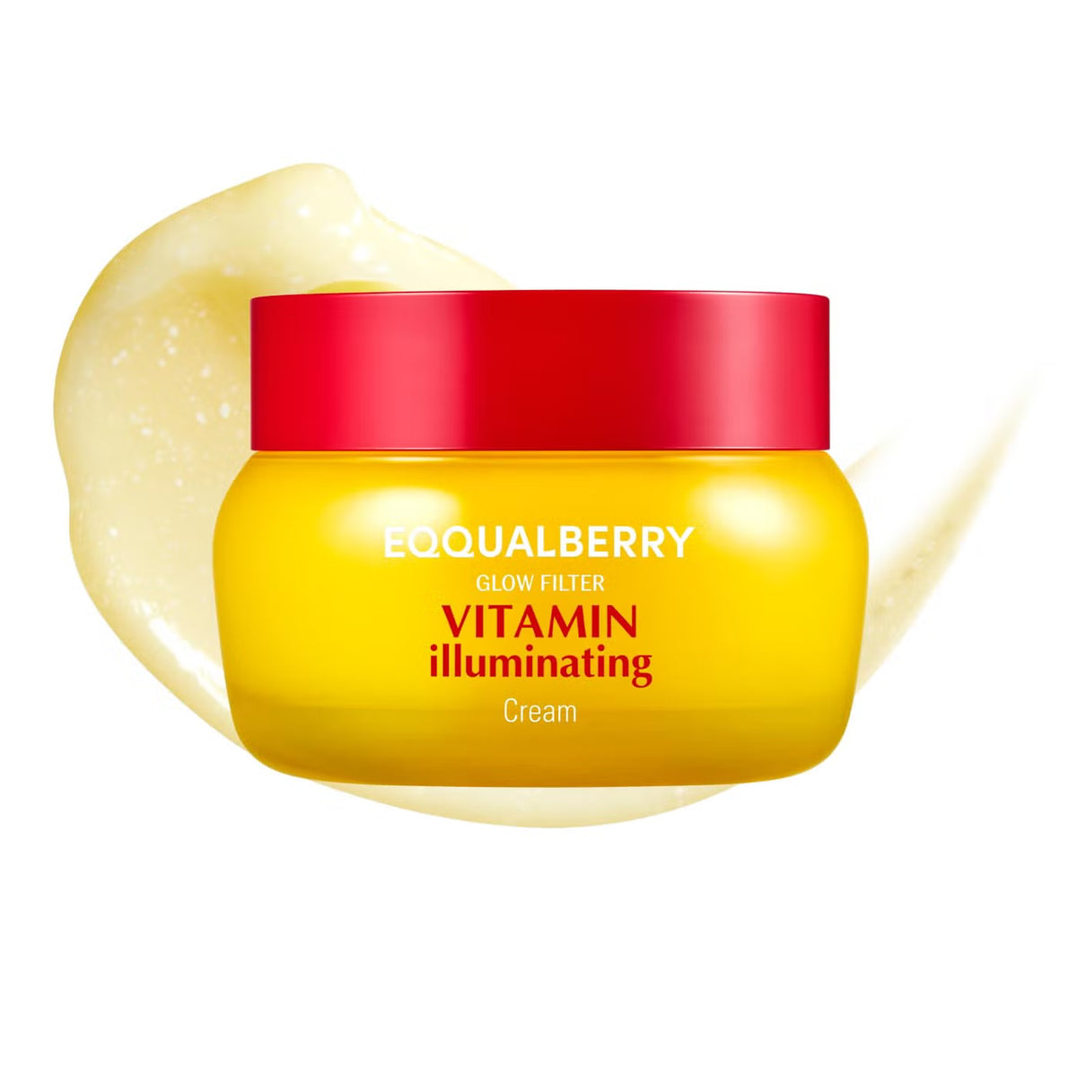 EQQUALBERRY Glow Filter Vitamin Illuminating Cream 50ml | Brightening & Radiance Moisturizer