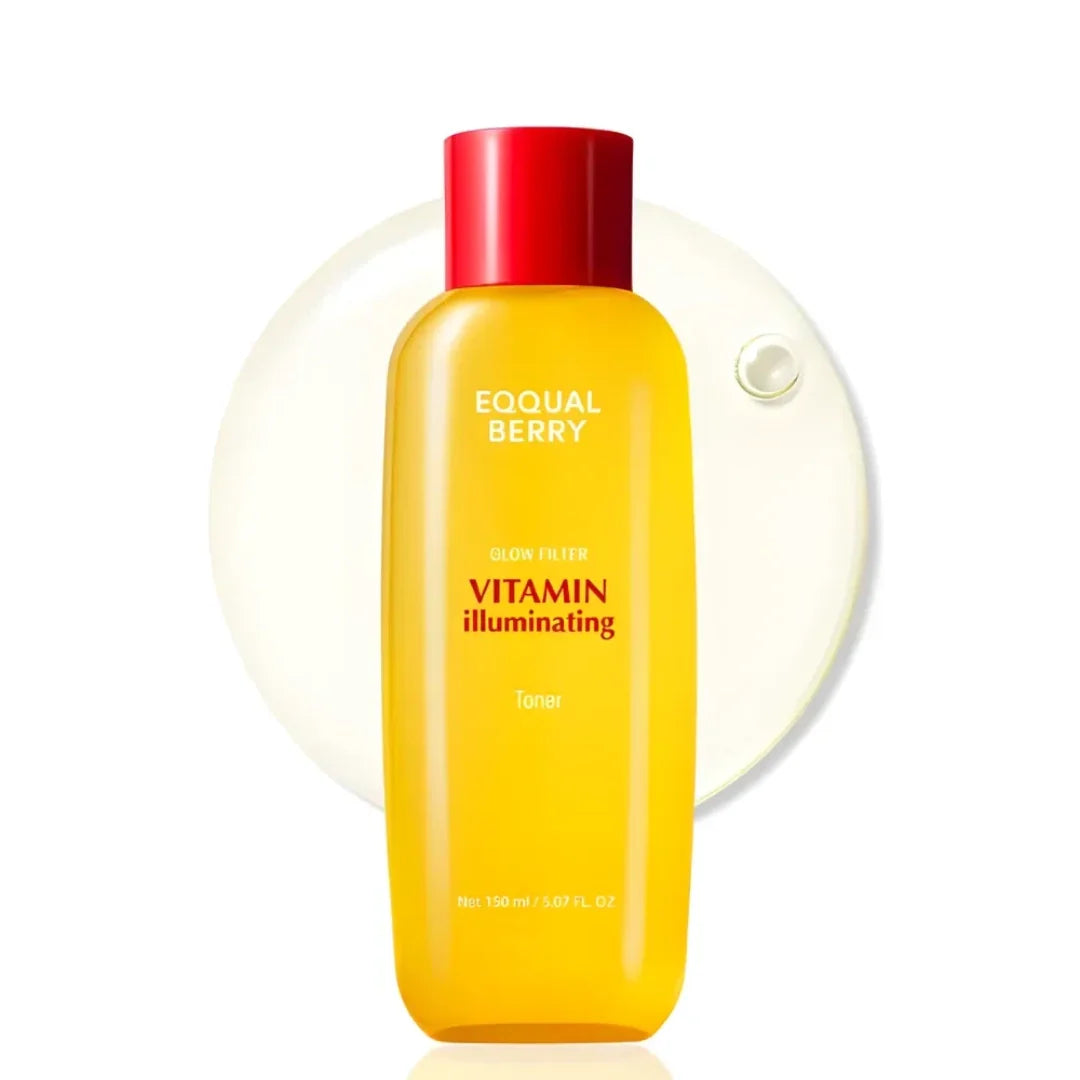 EQQUALBERRY Glow Filter Vitamin Illuminating Toner 150ml | Brightening & Hydrating Toner