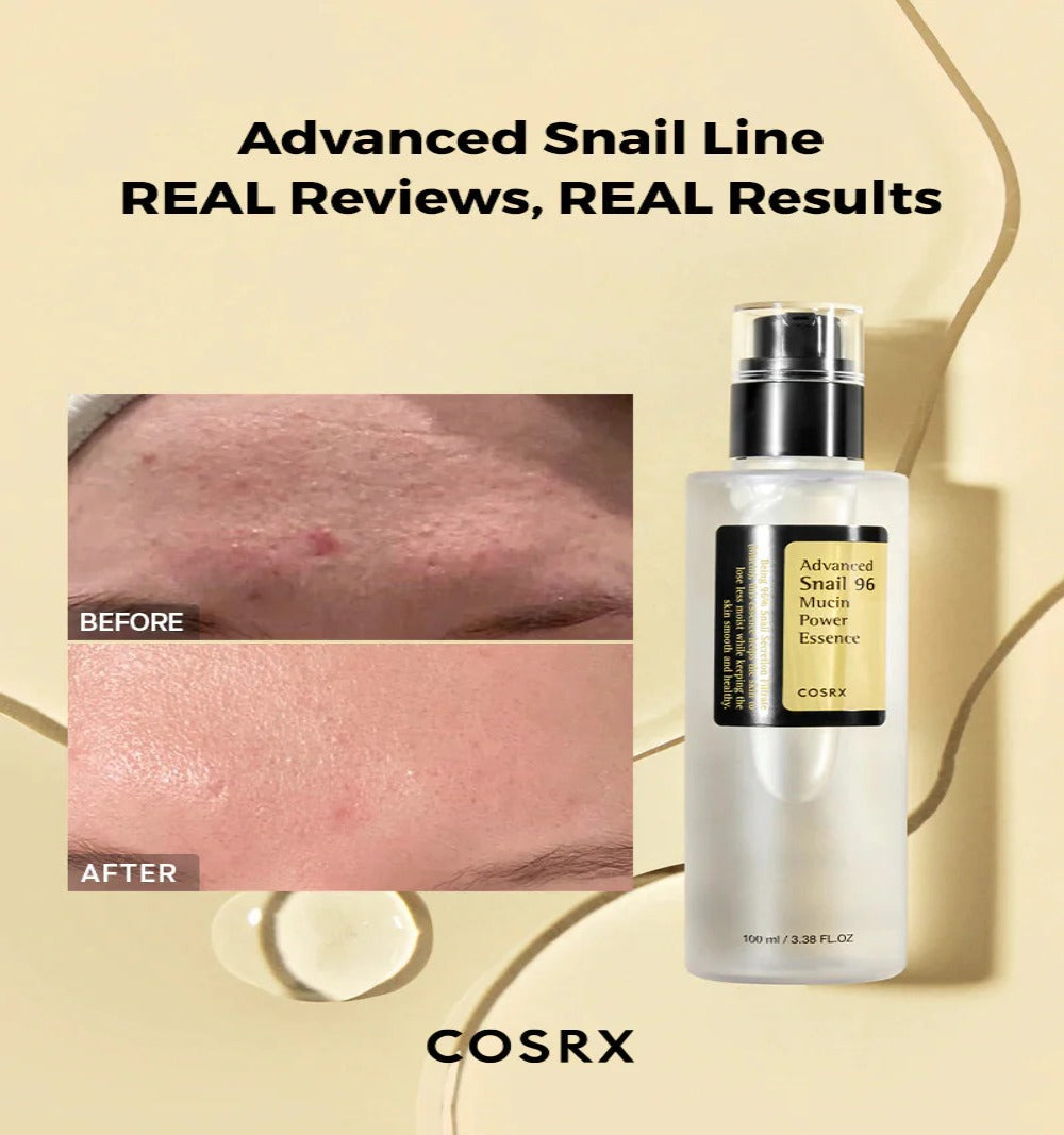 COSRX Advanced Snail 96 Mucin Power Essence 100ml | Hydrating & Skin-Repairing Essence