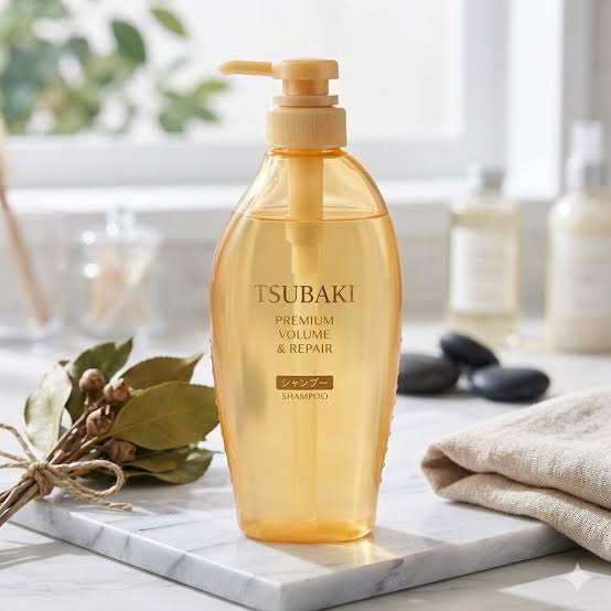 Tsubaki Premium Repair Shampoo 450ml | Japanese Shampoo for Dry & Damaged Hair